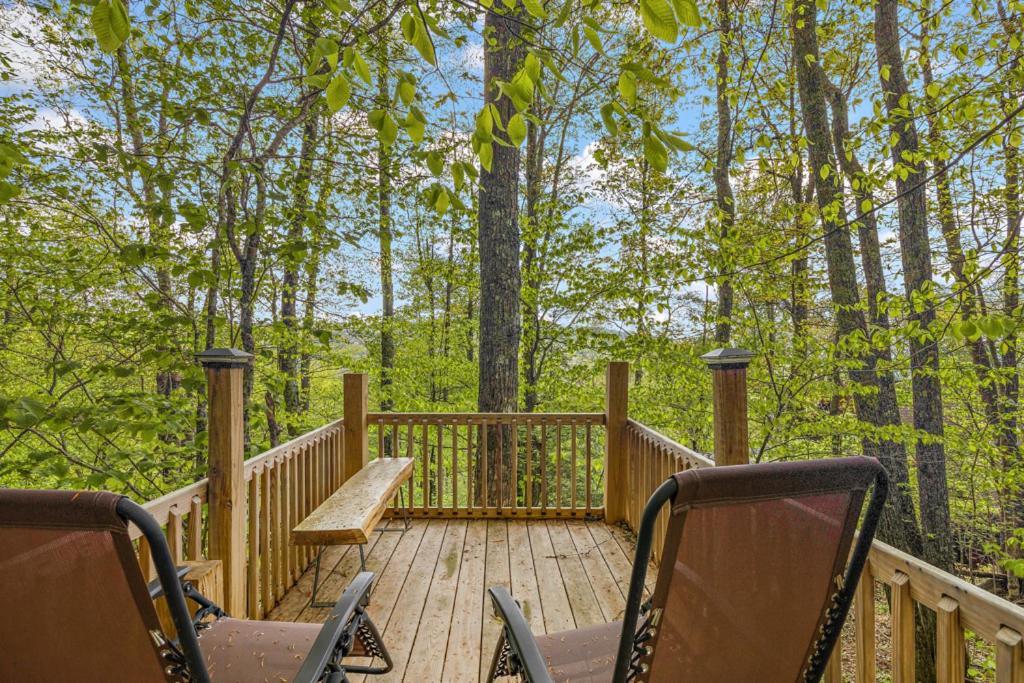 Lucky Bear Cabin Banner Elk Esterno foto