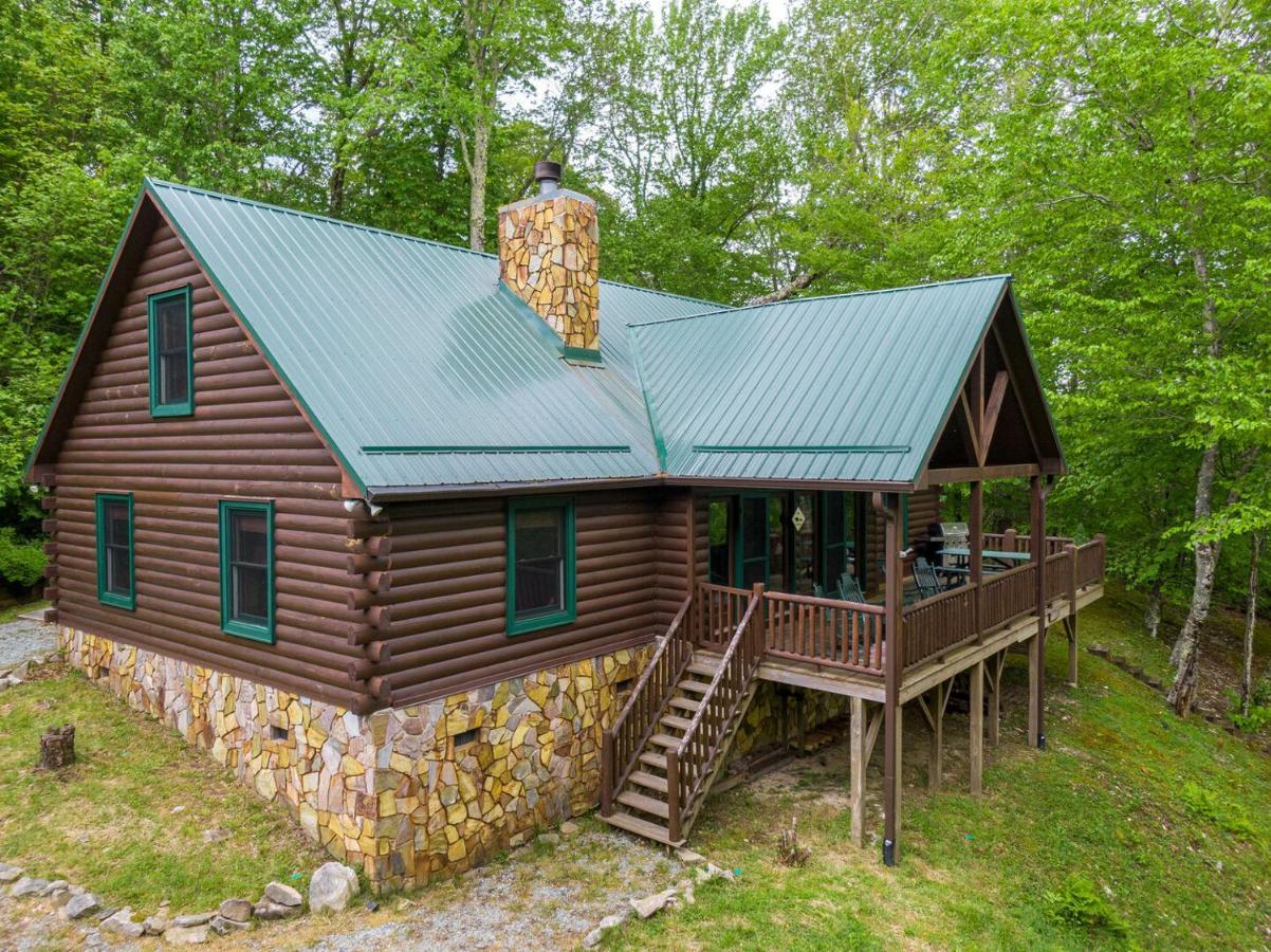 Lucky Bear Cabin Banner Elk Esterno foto